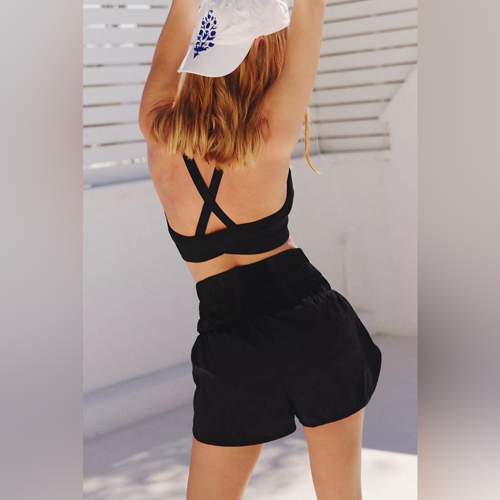 Free People Movement The Way Home Running Shorts Womens Small Summer Activewear